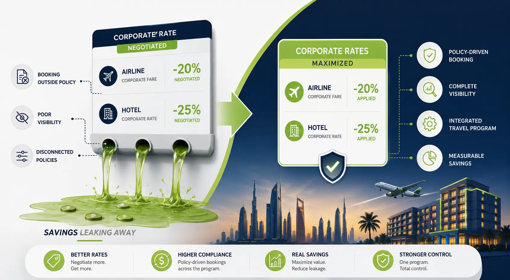 Negotiated Corporate Rates in the GCC